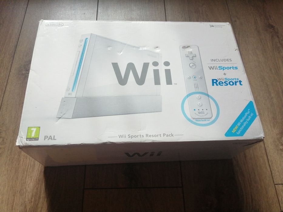 Konsola Nintendo Wii Box pudło