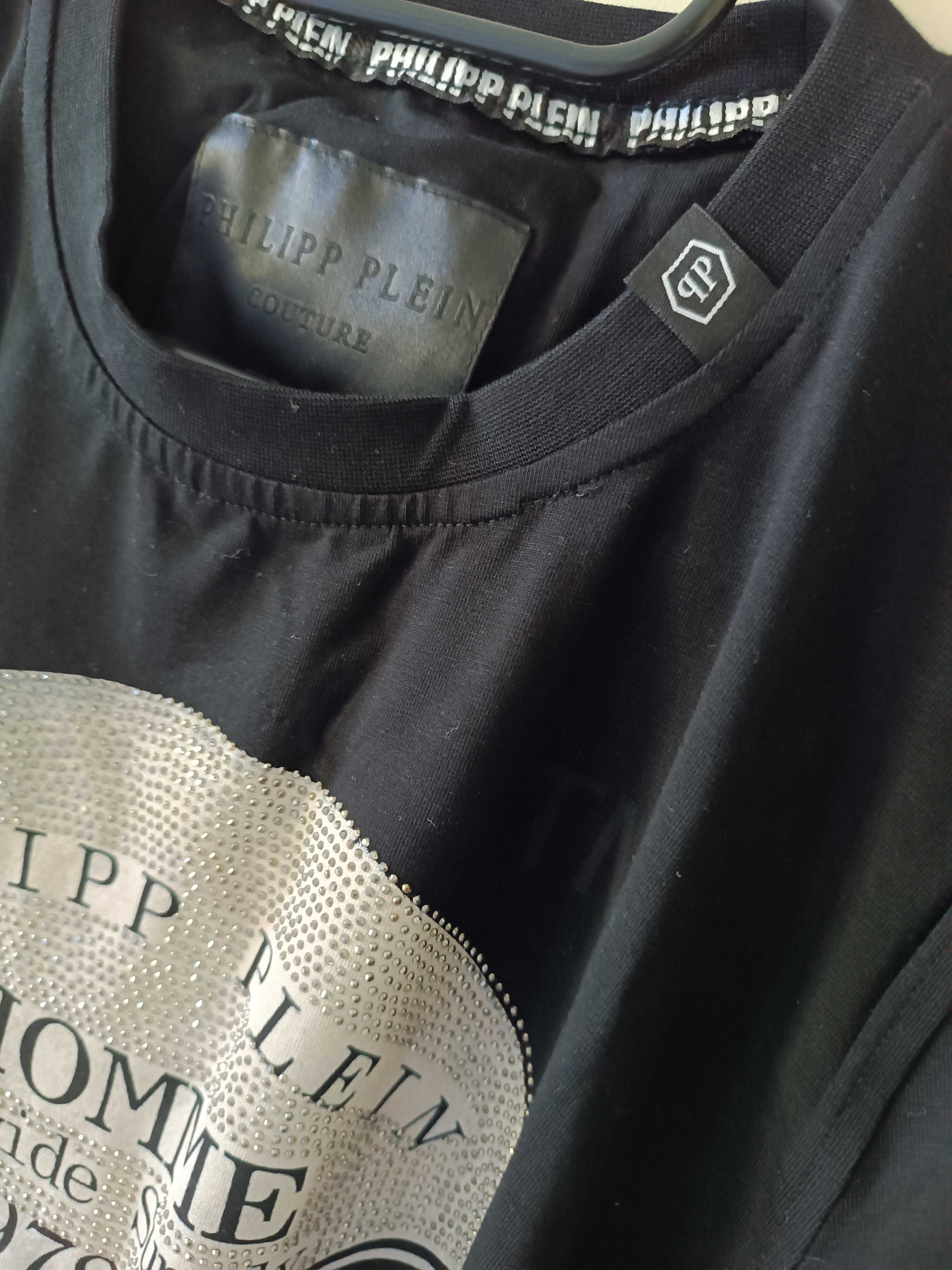 NOWA Philipp Plein Couture Men koszulka T-shirt 1978 czaszka czacha L