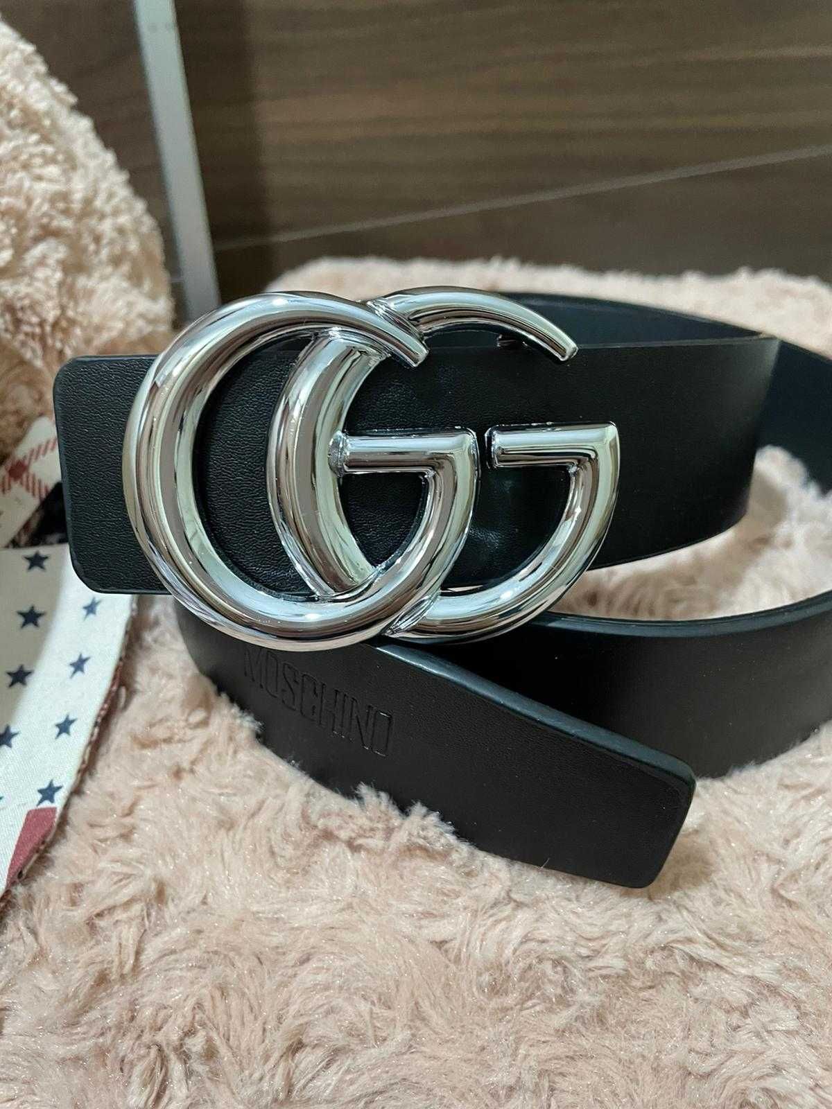 Pasek klamra PP Gucci Unisex Moschino Guess Paski Premium