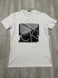 Біла футболка Calvin Klein Big Logo T-shirt   Розмір L-XL