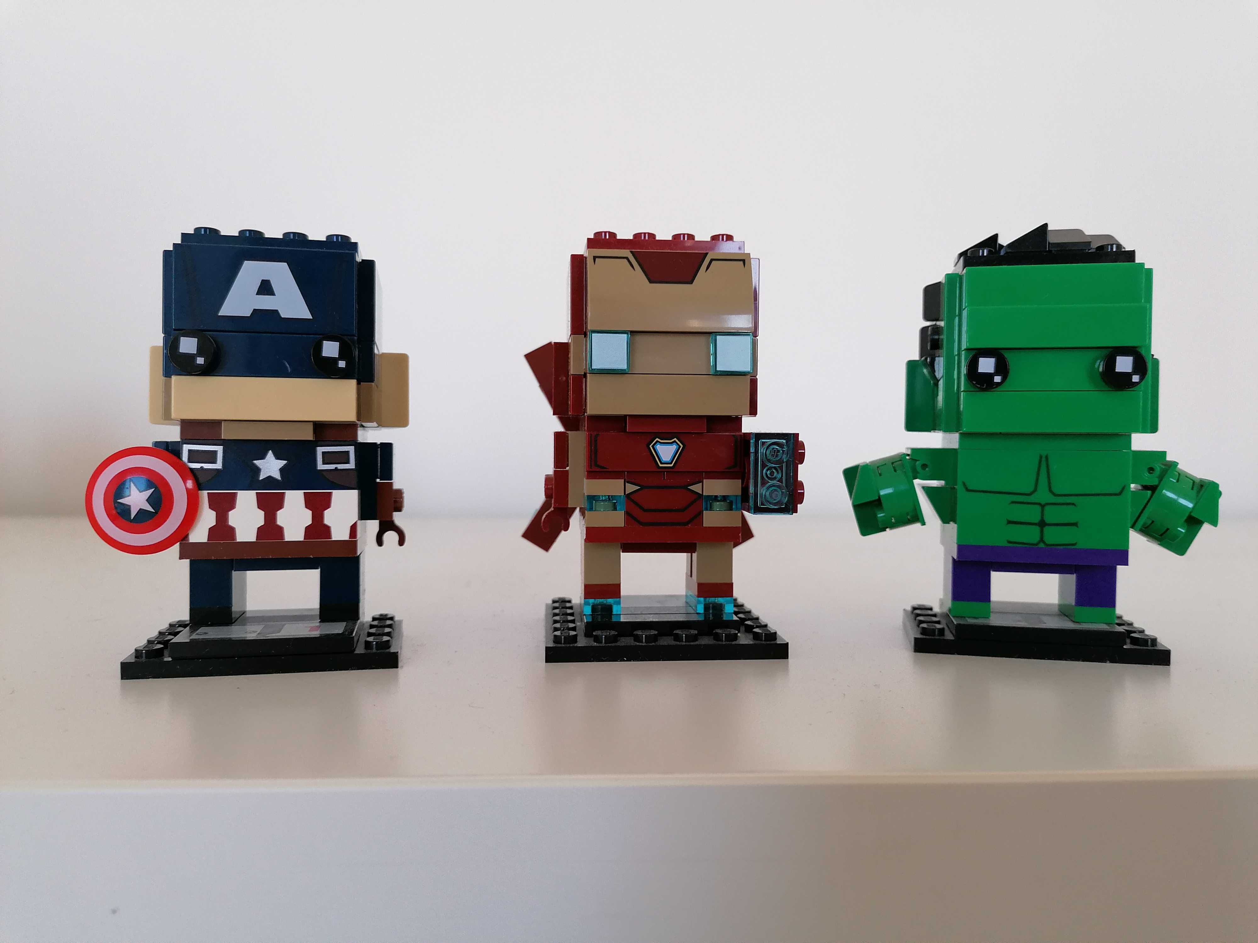 Lego Brickheadz - Marvel e DC