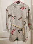H&m - dresowa sukienka rozm.110/116