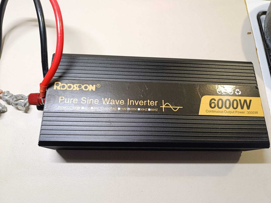 Инвертор 12V-220V 6000 ватт