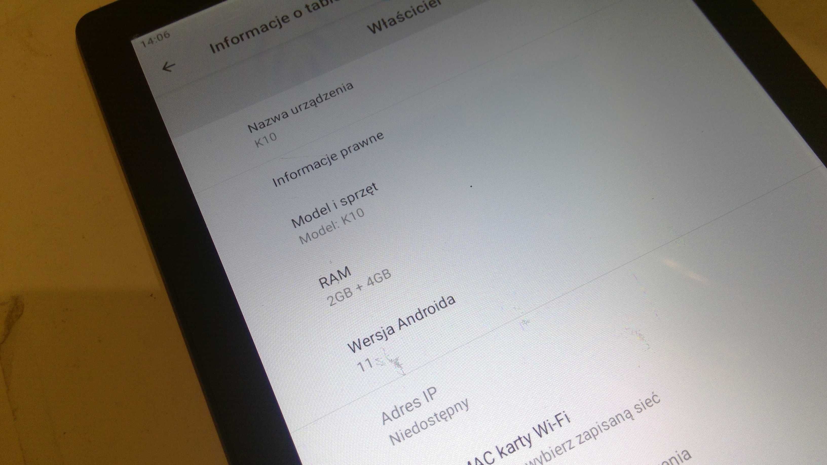 Tablet Tab K10 2+4/64GB nr1782
