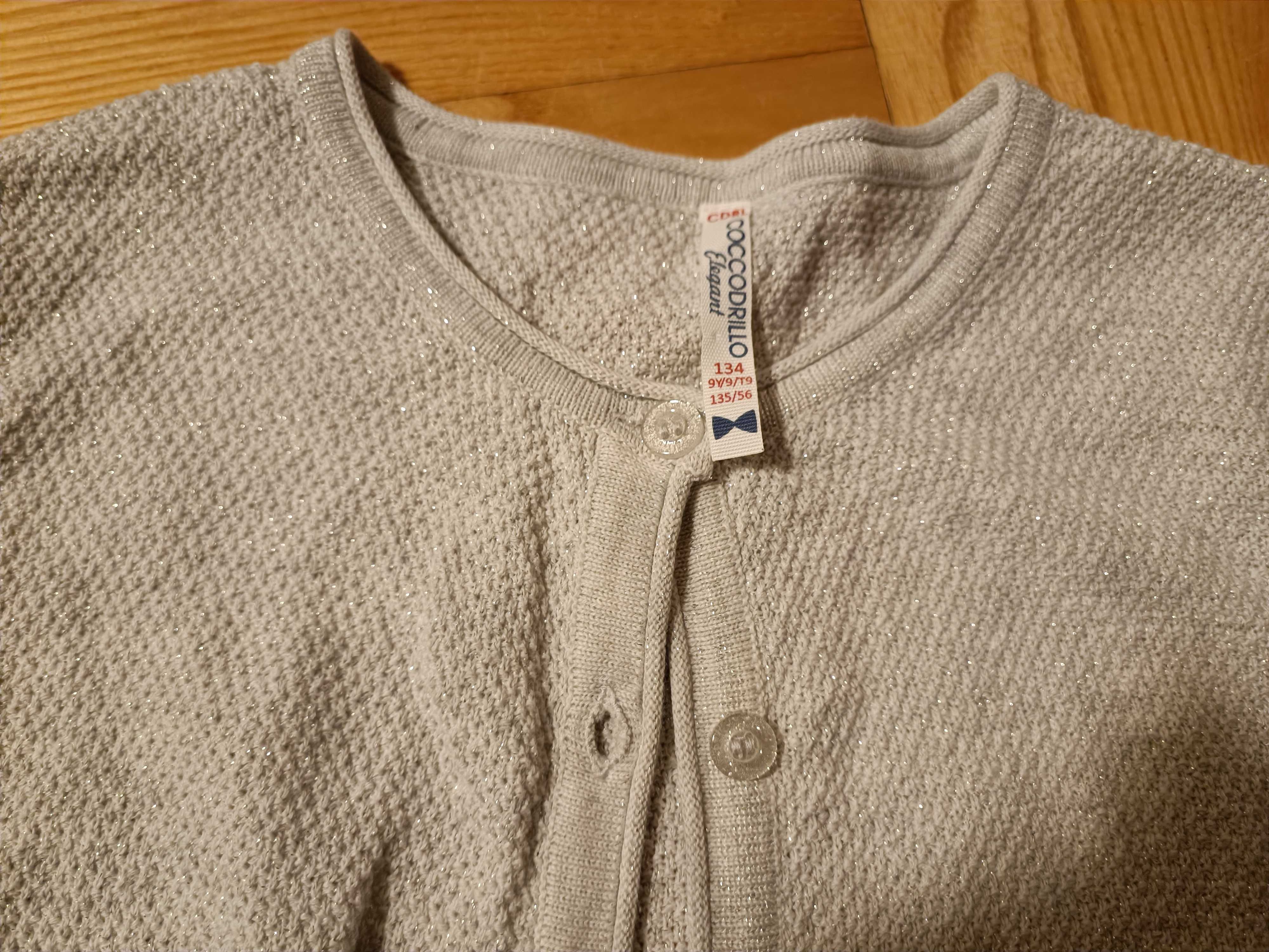 Sweter szary rozm. 134