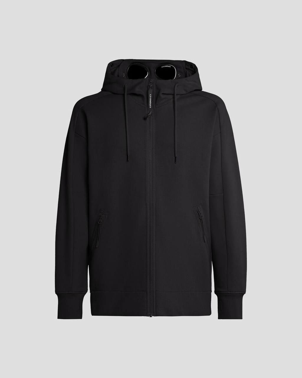 C.P.COMPANY black zip hoodie || усі бірки || 40% знижка