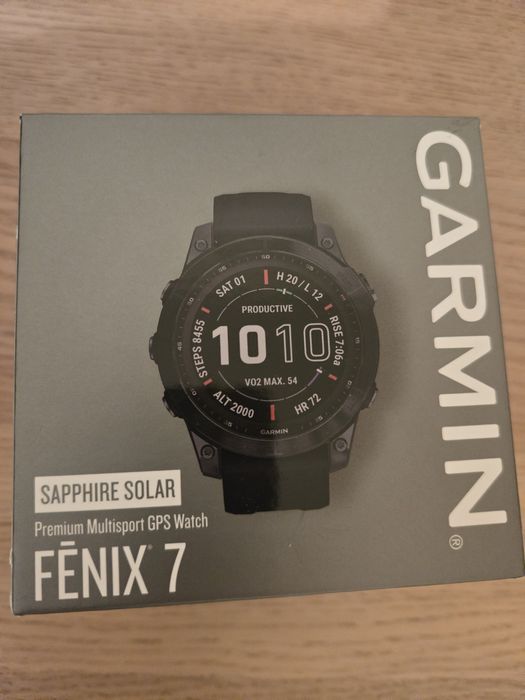 Garmin Fenix 7 Sapphire Solar 47 mm