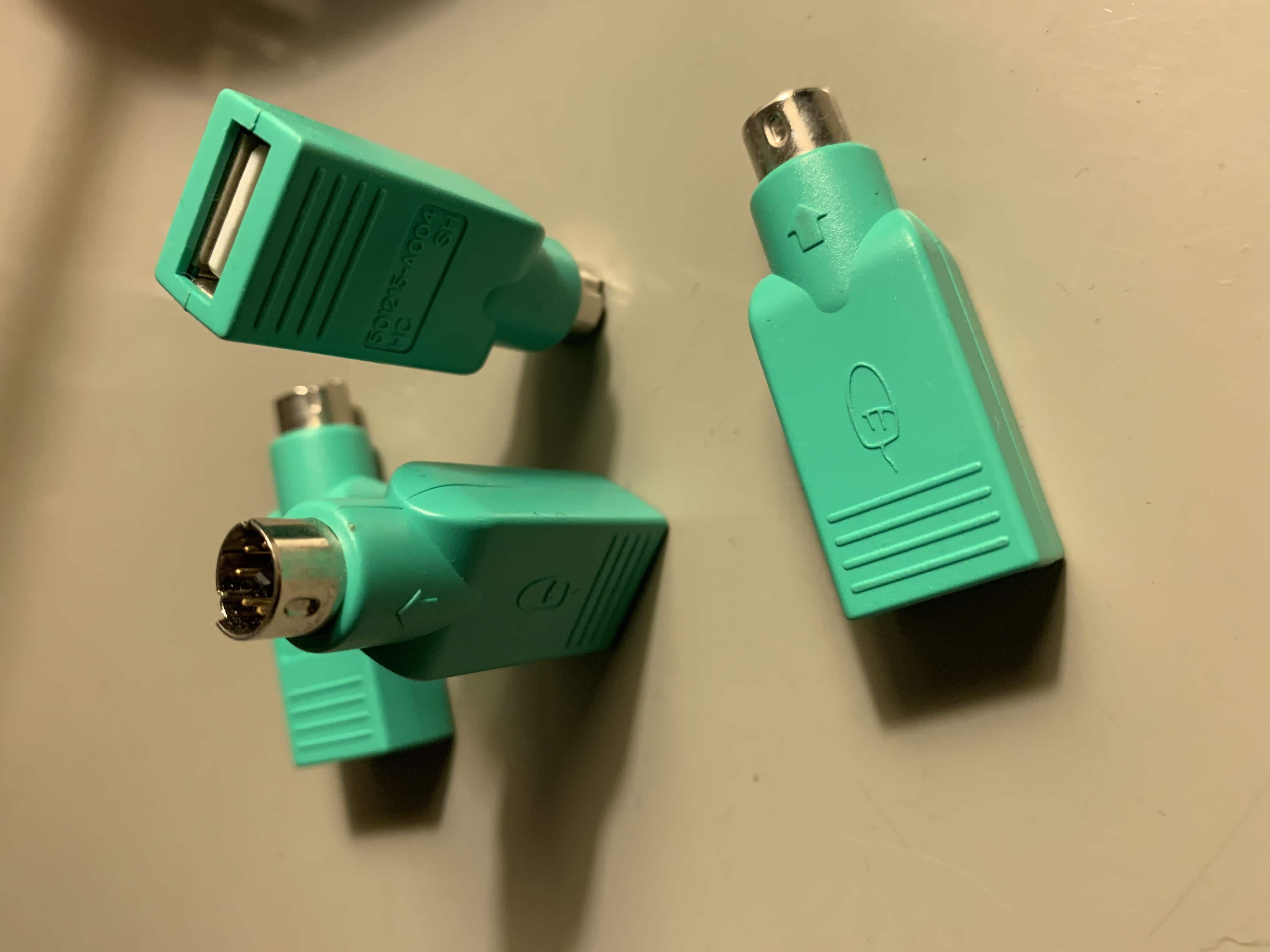 adaptery do myszki  USB do PS/2	8