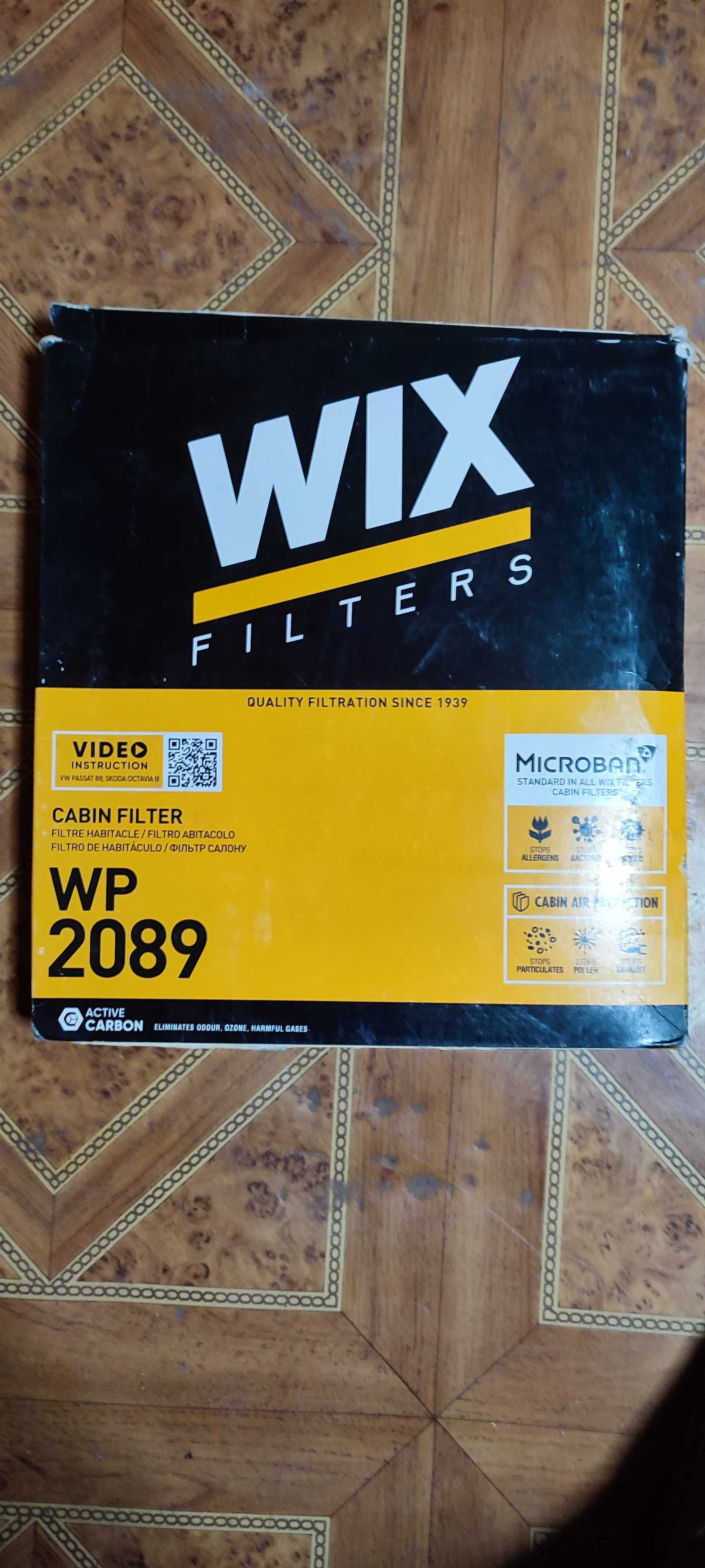 WIX FILTERS WP2089 Фільтр салону  оригінал