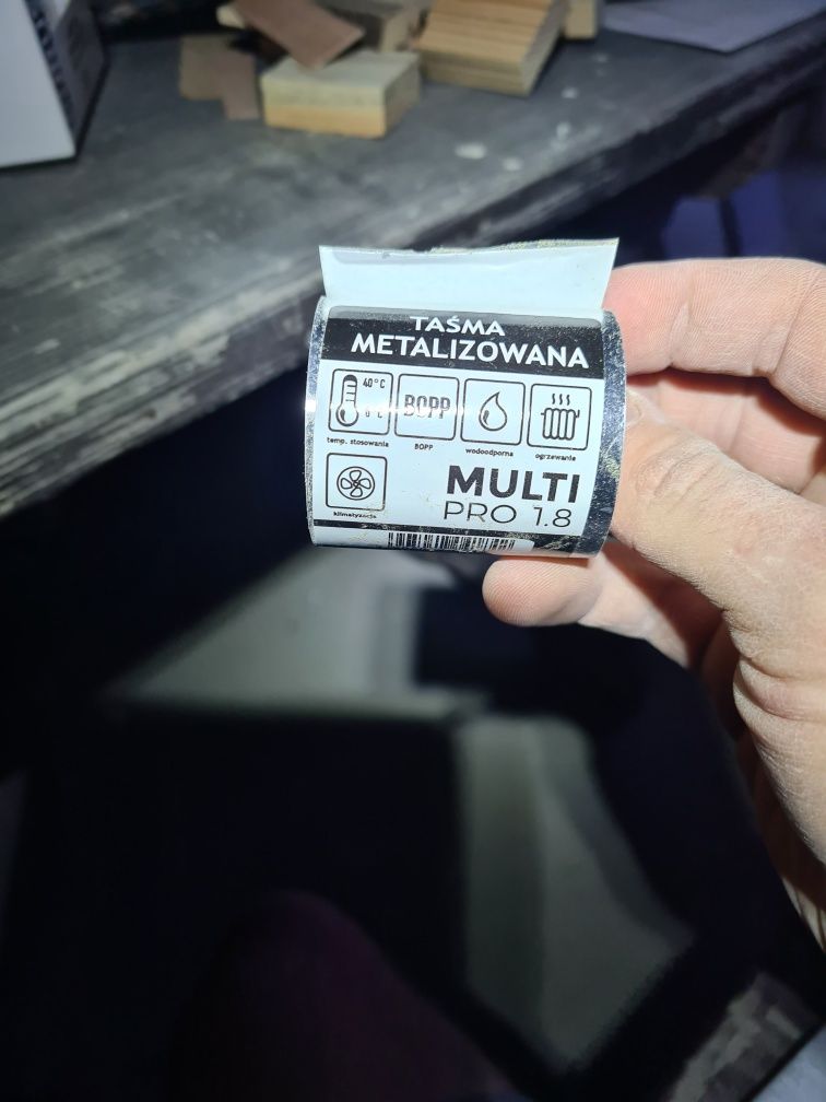 Podkład pod Panele Podłogowe Multi PRO+ 3mm 7m2 +  8 taśm do łączenia