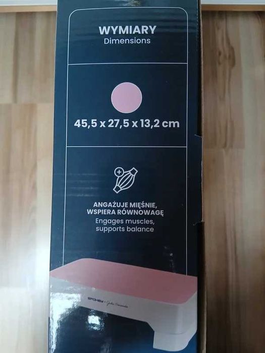 Step do ćwiczeń różowy