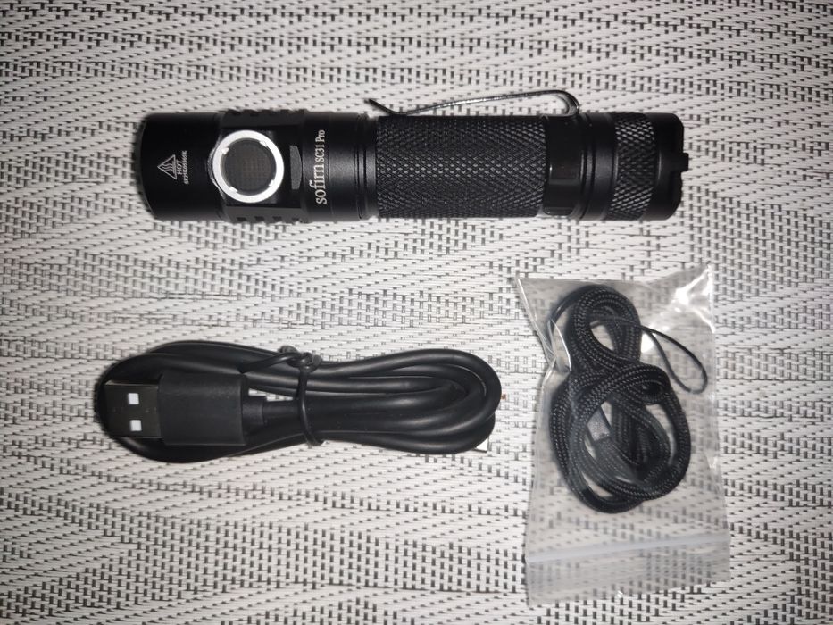 Фонарь Sofirn SC31 Pro с аккумулятором 3000 мАч