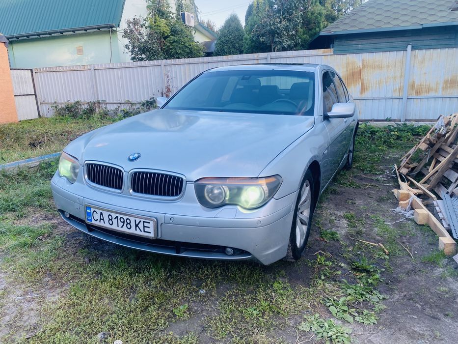 BMW E65 745i 2002 бензин газ
