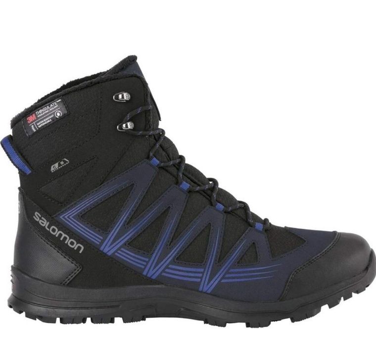 Черевики кросівки salomon woodsen 2 ts cswp bk/navy bla
