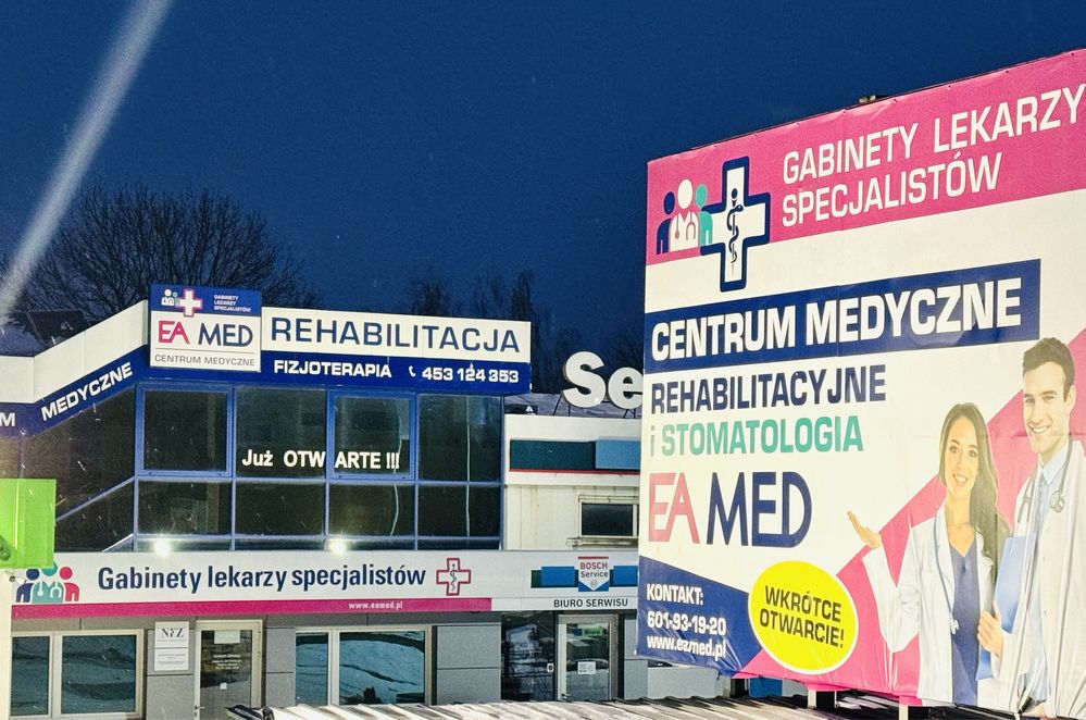 Dwa Gabinety stomatologiczne, Wyposażone w 2 Unity,Współpraca -Wynajem