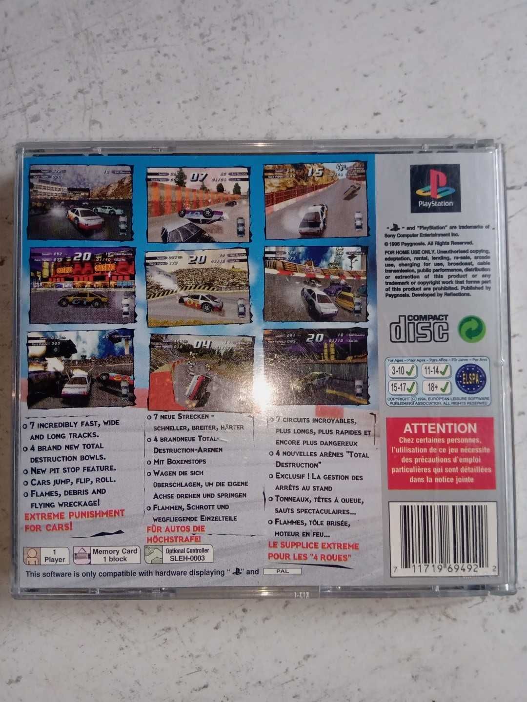 ps1 psx destruction derby 2
