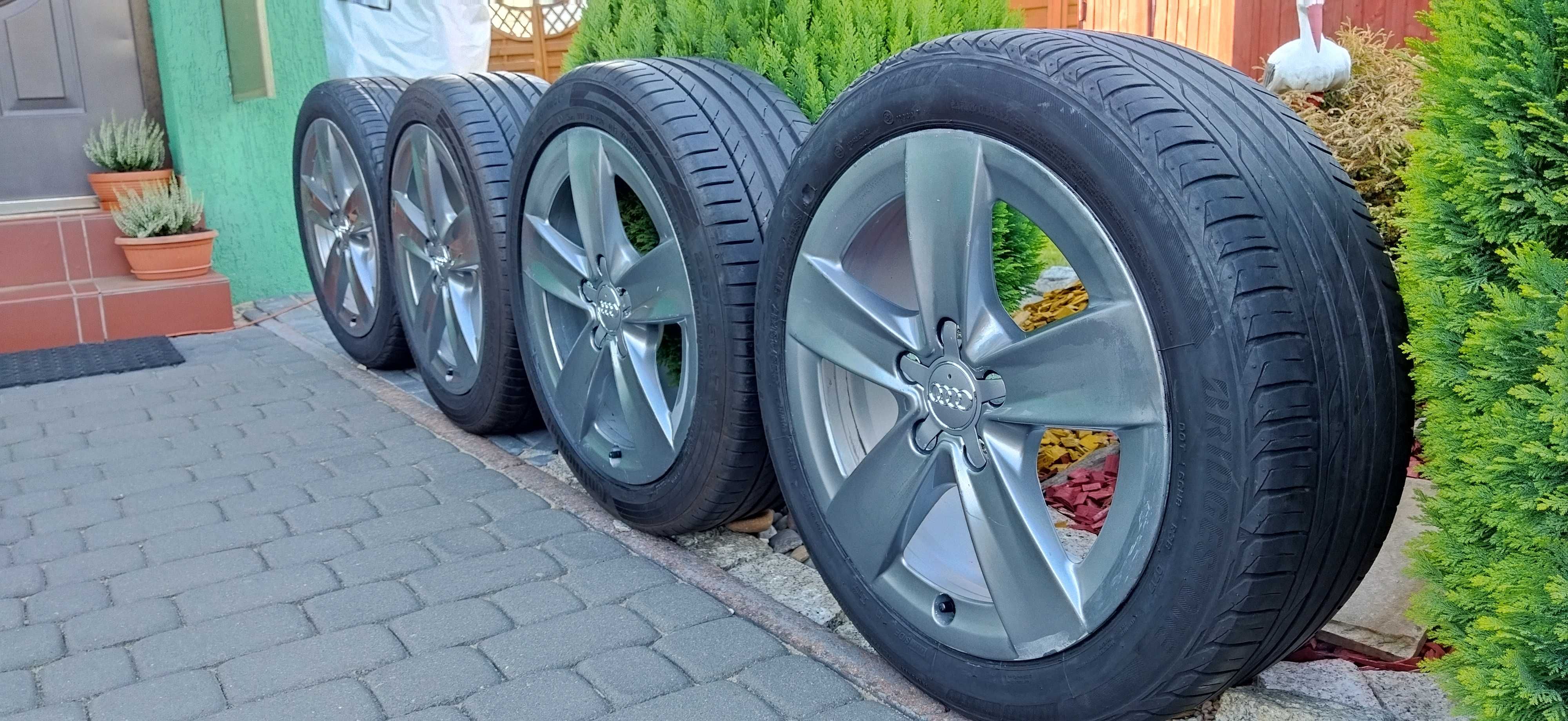 5x112 17 Cali Koła Alu 225/45/17 Audi A3 VW Golf V Touran Oryginał