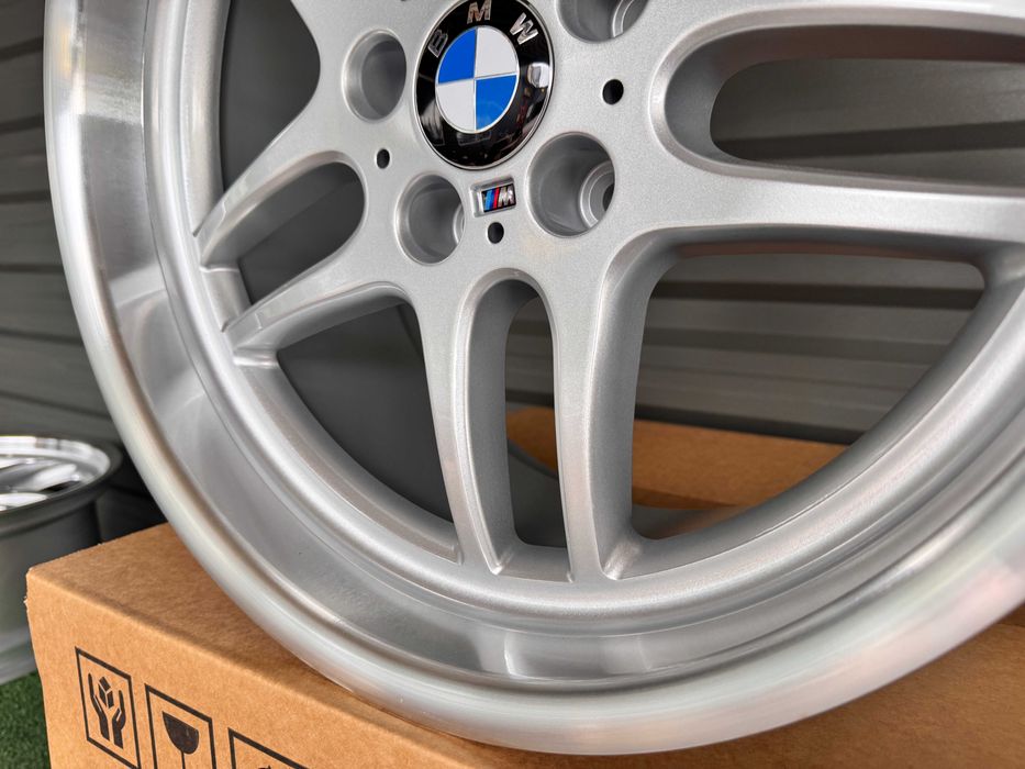 Різноширокі R18 5x120 BMW E38 E34 E39 5 7 37 M Style стиль титани бмв
