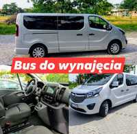 Wynajmę busa wypożyczalnia busów wynajem busa 9 osobowe przewóz osób