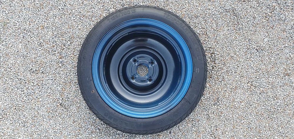 Koło Dojazdowe - CHEVROLET 4x114,3 , et-44 , ot-57 KUMHO R15/125/70