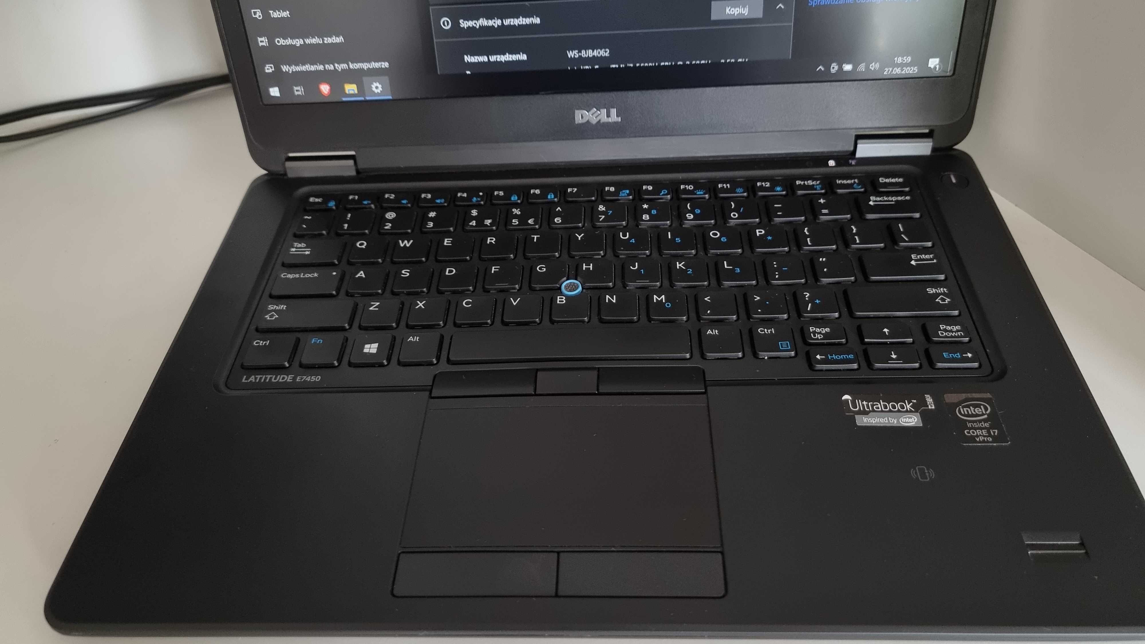Dell Latitude E7450 i7 16GB 256GB Win 10 Pro + Stacja Dokująca