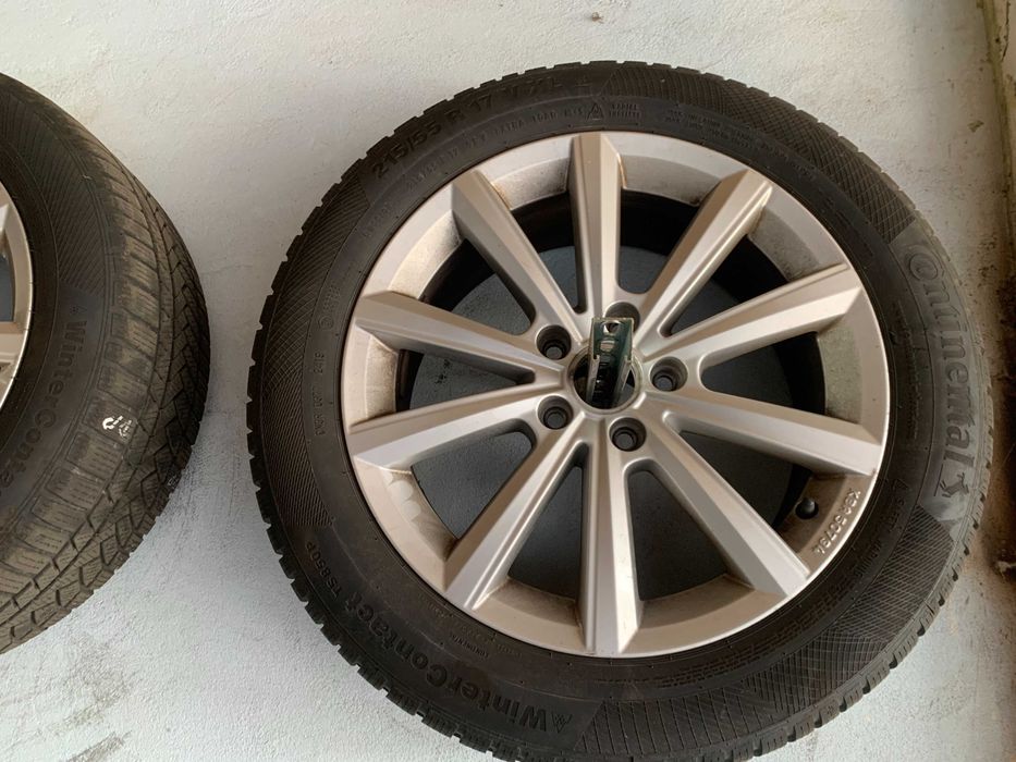 Koła zimowe VW 215/55 R17 Continental