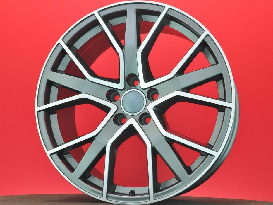 Szare grafitowe felgi R22 5x112 AUDI Q7 SQ7 E-TRON S8 SQ5 od FELGOCAR