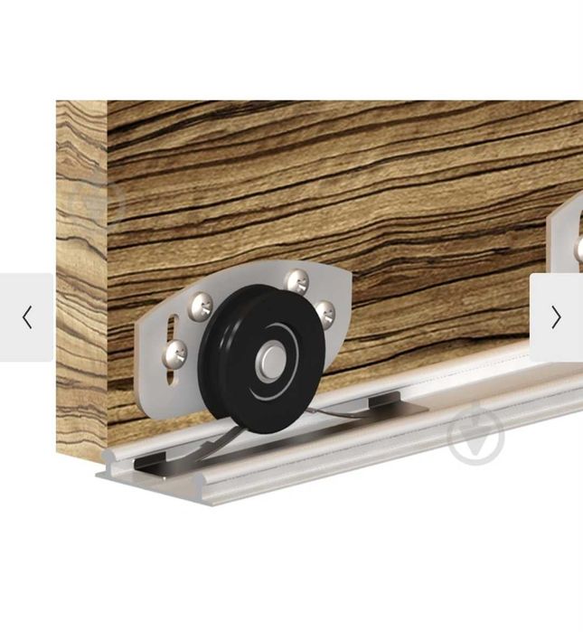 Комплект роликів для 4дверей шафи-купе Valcomp ARES 2 РОЗСУВНІ СИСТЕМИ