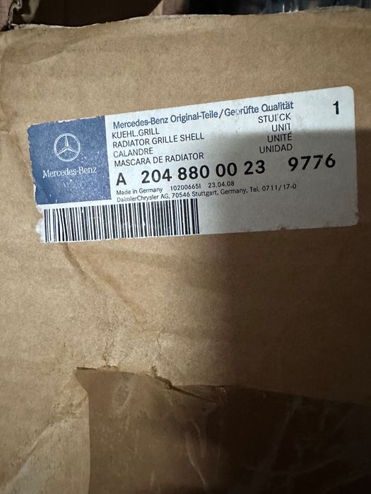 Peças originais Mercedes-Benz W204
