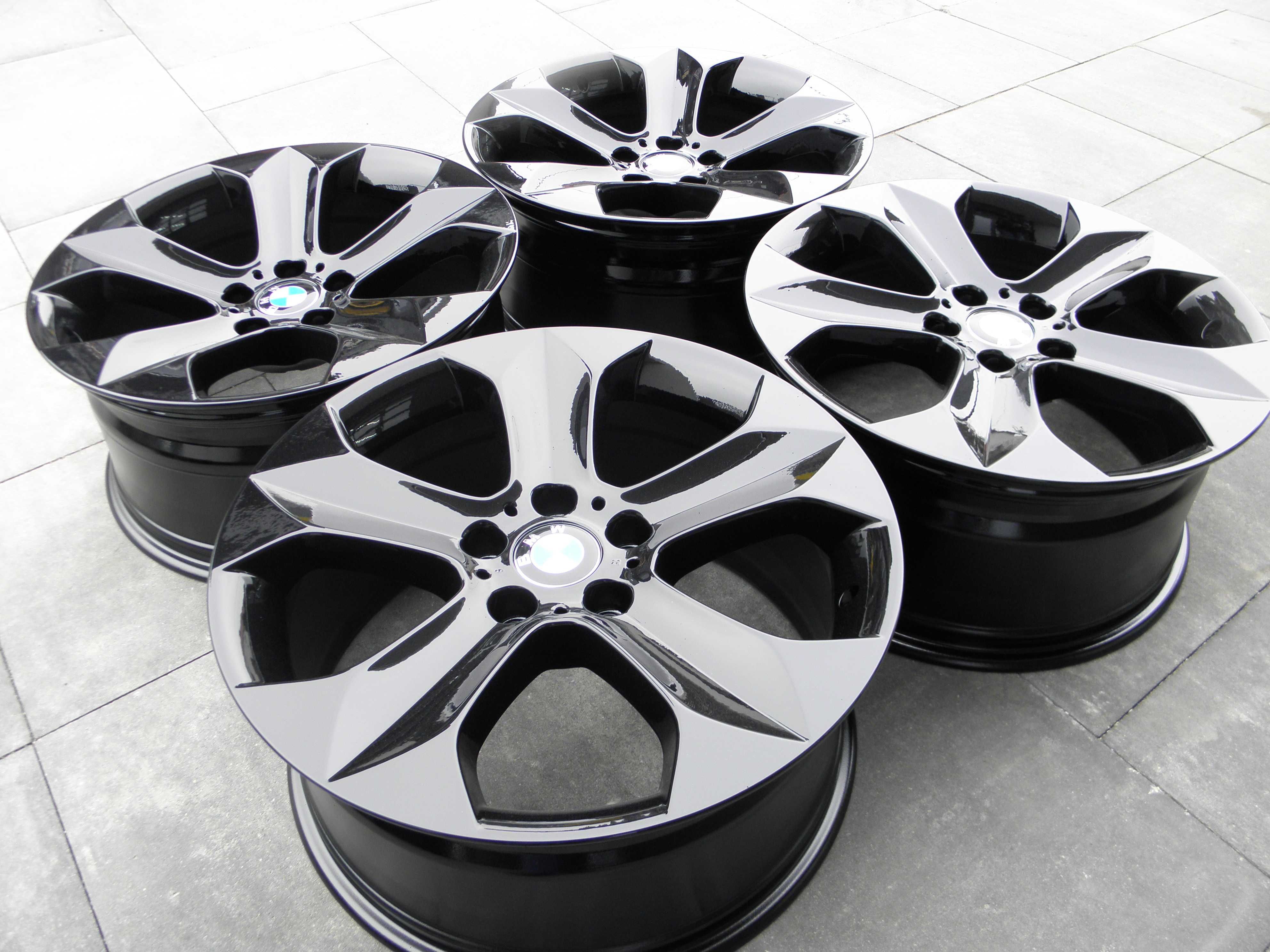Felgi 19 BMW X6 F16 E71 5x120 ET18 ET48 Styling 232 czarny połysk
