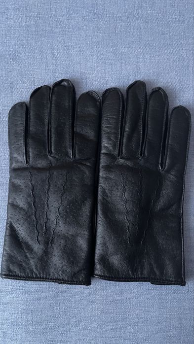 Шкіряні Чоловічі рукавиці (GREENWOODS menswear).