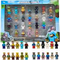 Klocki mini Figurki MINECRAFT 24 figurek + akcesoria