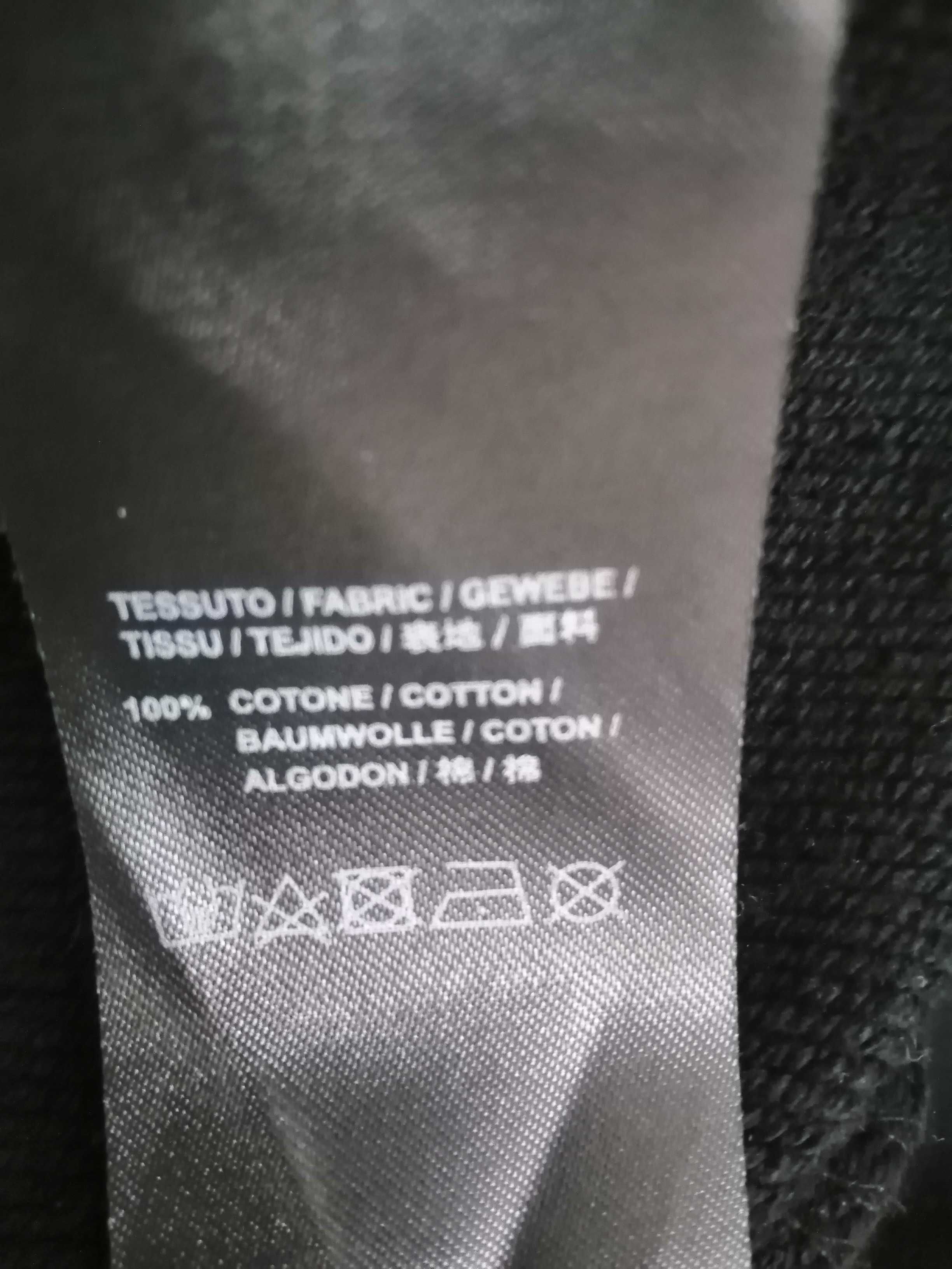Balenciaga czarna bluza z kapturem Unisex r. S / M