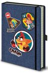 Notes Notatnik Pamiętnik A5 W Twardej Oprawie CRASH BANDICOOT Nowy