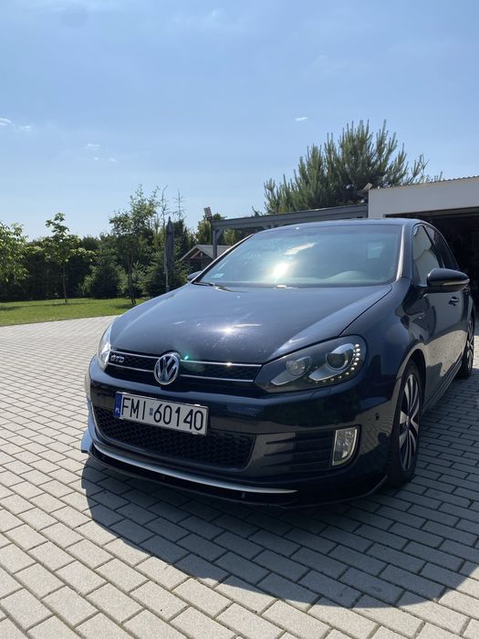 Dokładka przedniego zderzaka splitter GOLF 6 gti/gtd