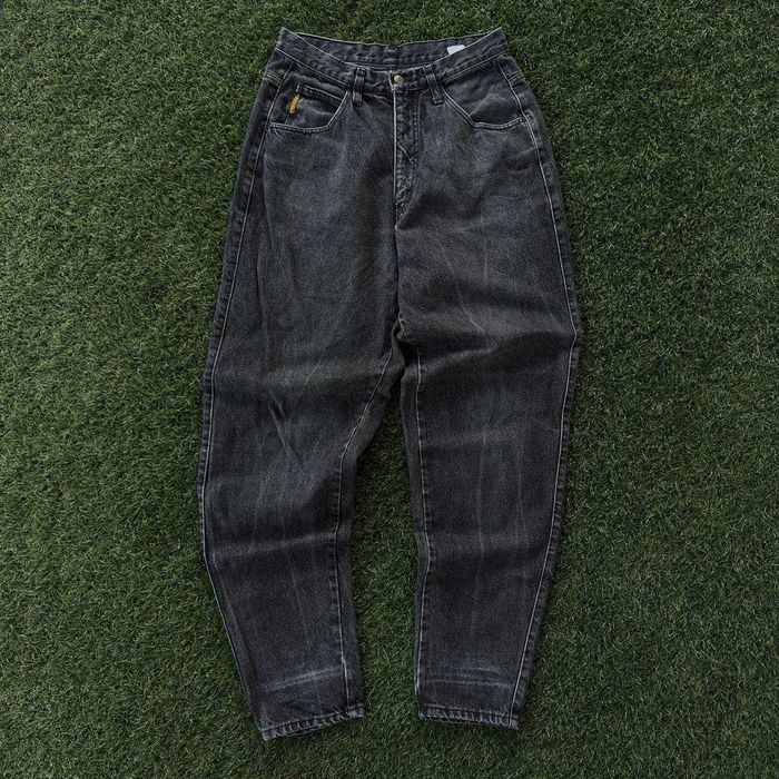 Armani Jeans Metal Logo Vintage Широкие Джинсы [M]