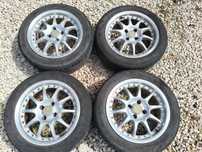Felgi aluminiowe stalowe o rozstawie śrub 4x100 r15/14