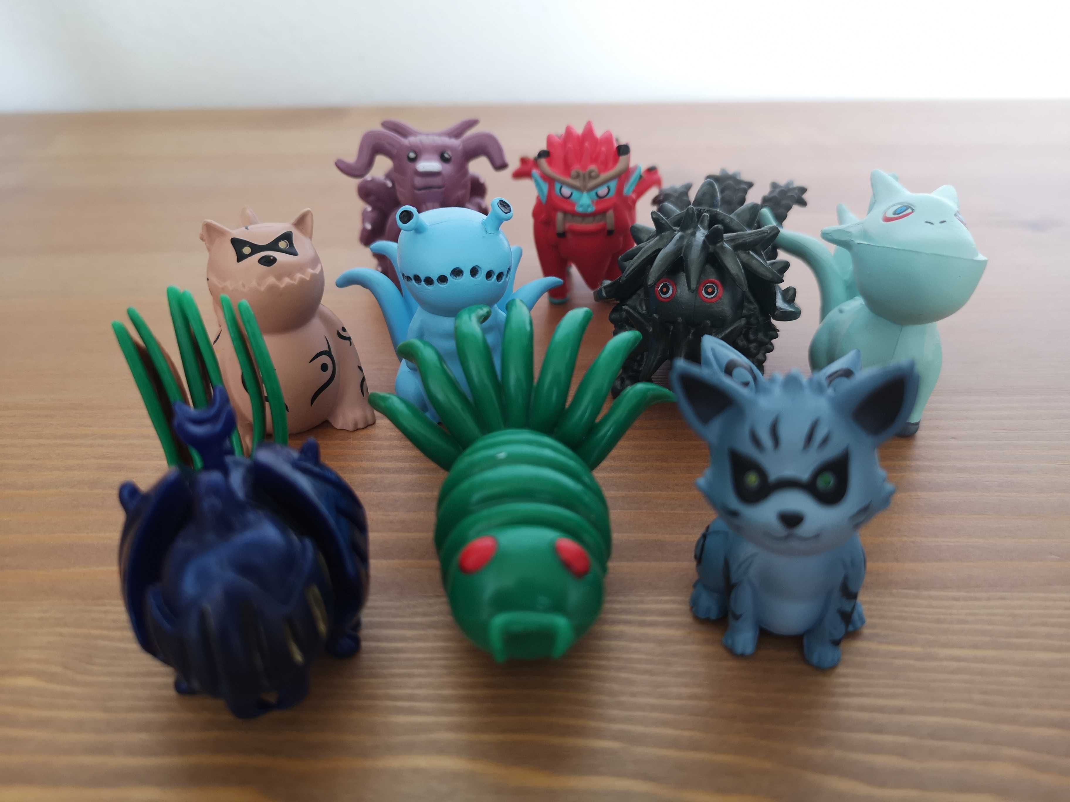 figurki ogoniaste bestie Naruto Tailed Beasts zestaw 9 szt.