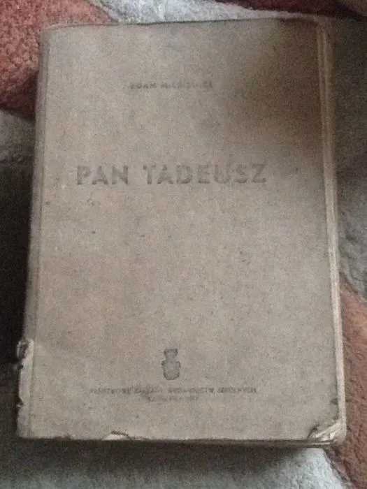 Pan Tadeusz antyk wydanie z 1947