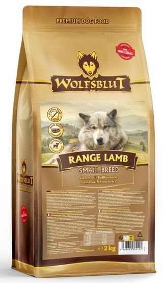 Karma dla małego psa z dużą ilością mięsa Wolfsblut Jagnięcina ryż 2kg