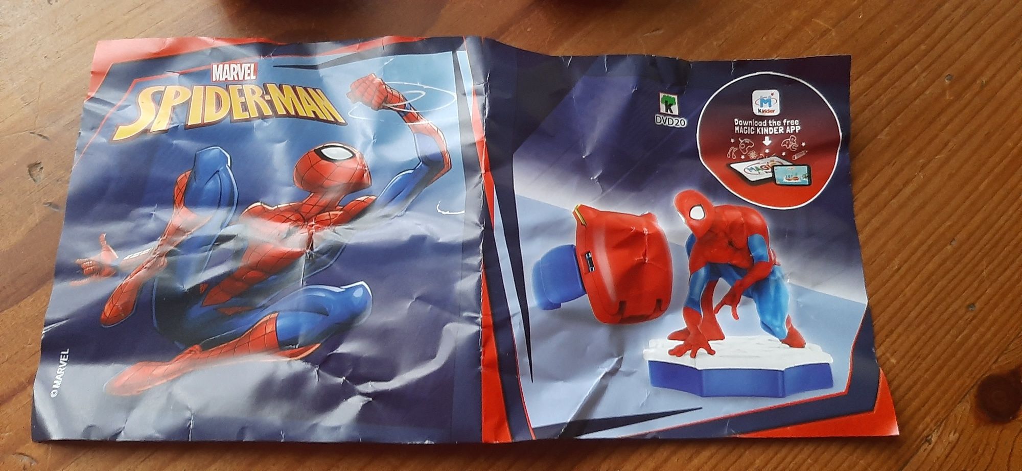 2 figuras homem aranha/Spider man