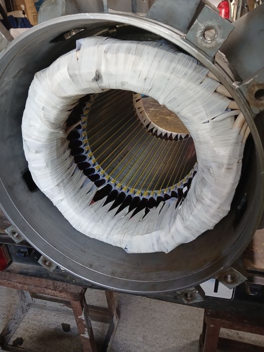 Перемотка электродвигателей, генераторов.