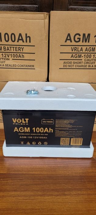 Акумулятор VOLT  AGM 100 Ah 12V