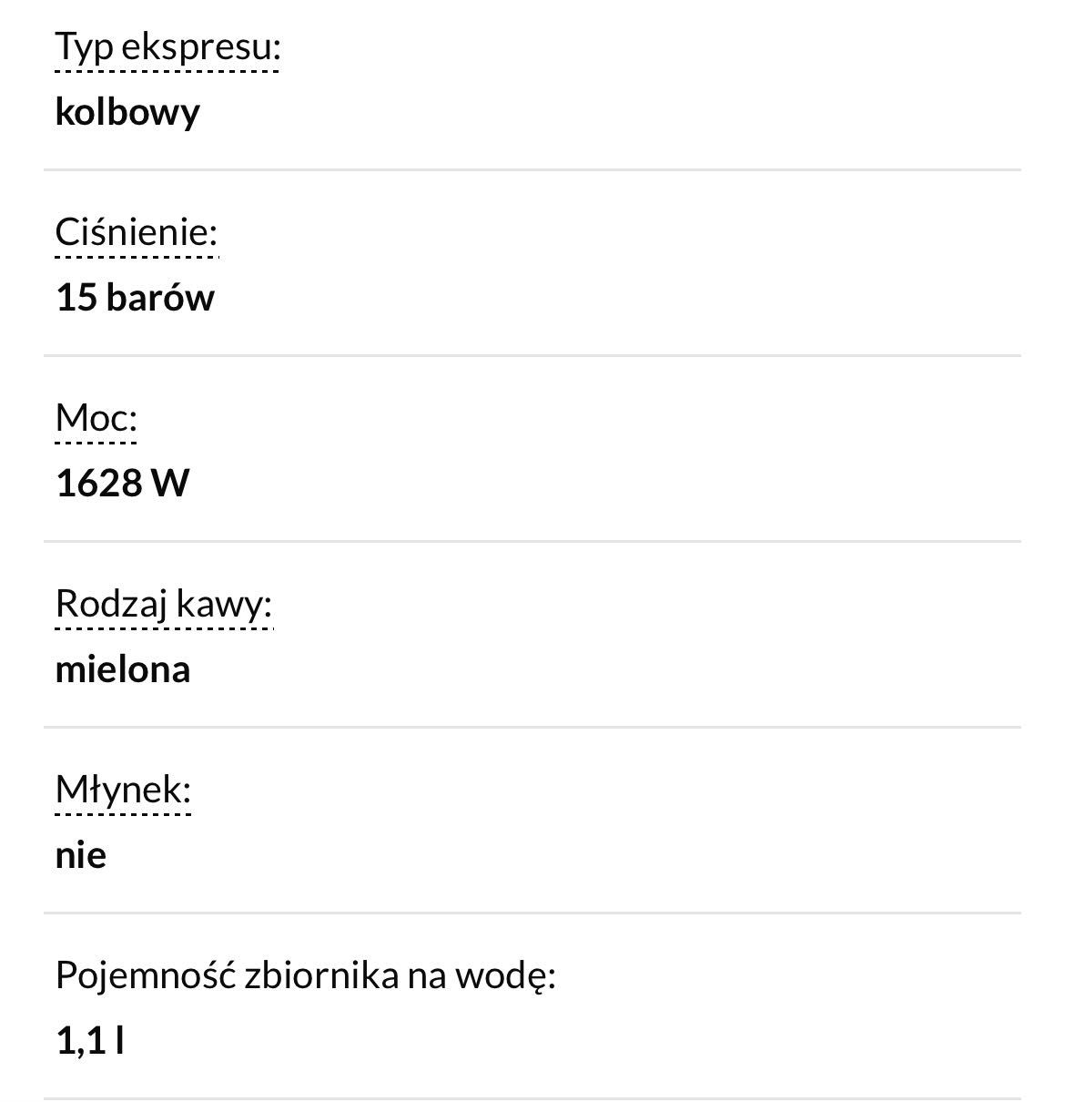 Ekspres ciśnieniowy Beko