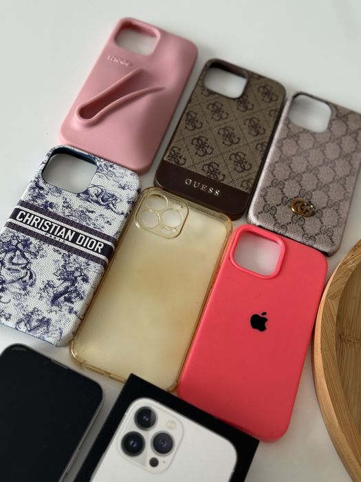 Iphone 13 pro max 128 GB stan idealny pudelko zestaw 6 etui