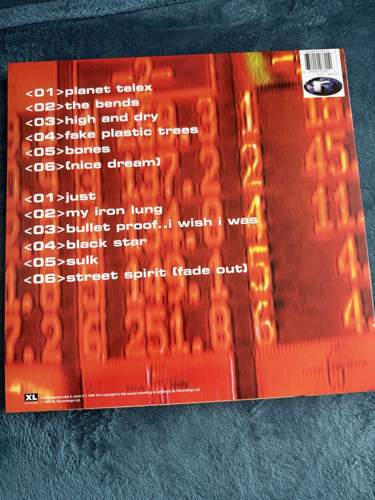 Radiohead The bends. Winyl.