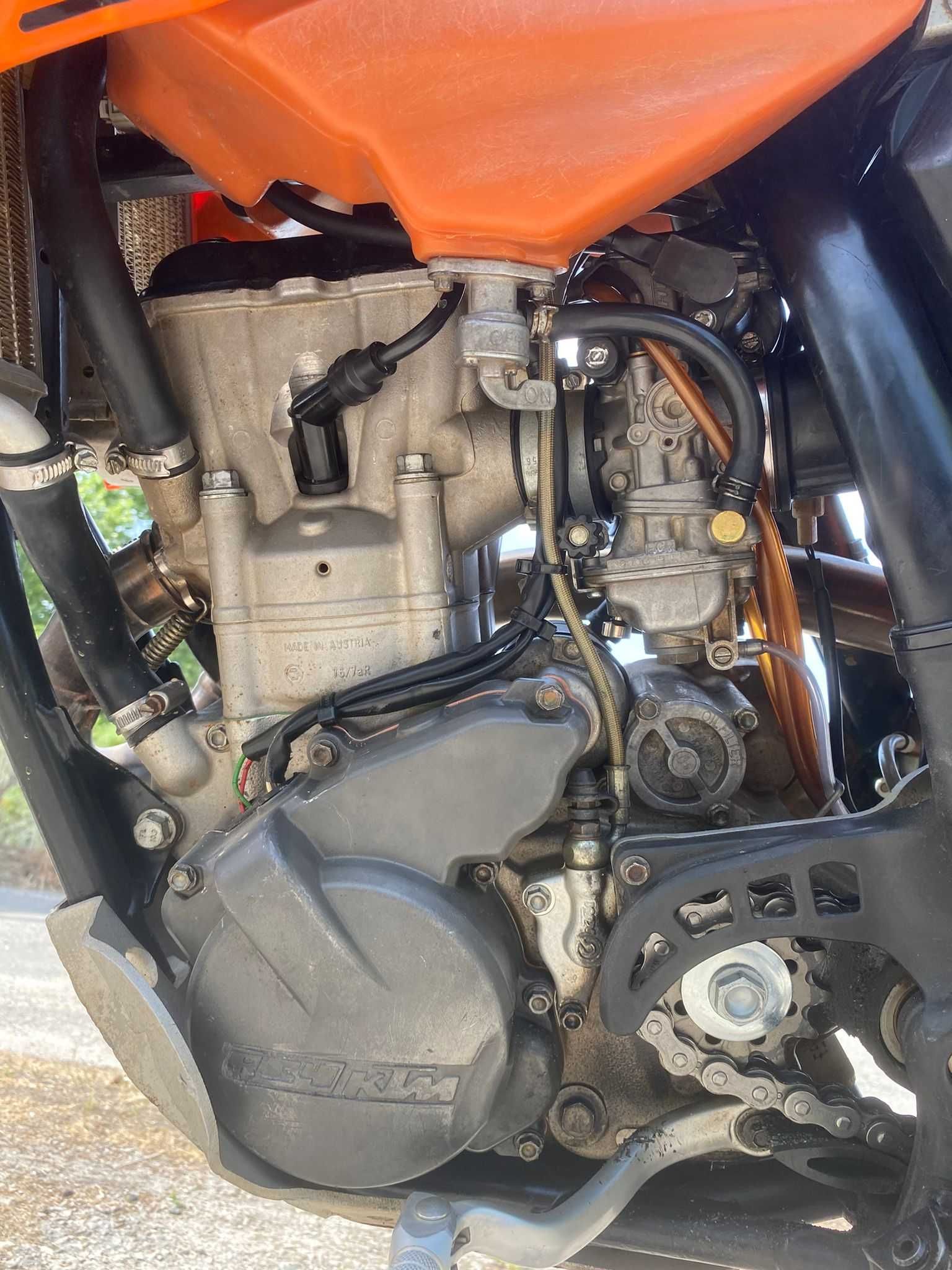 2007 KTM exc-f  250 MATRICULADA