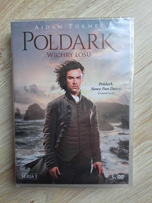 Poldark Wichry losu seria 1 NOWA 3 dvd