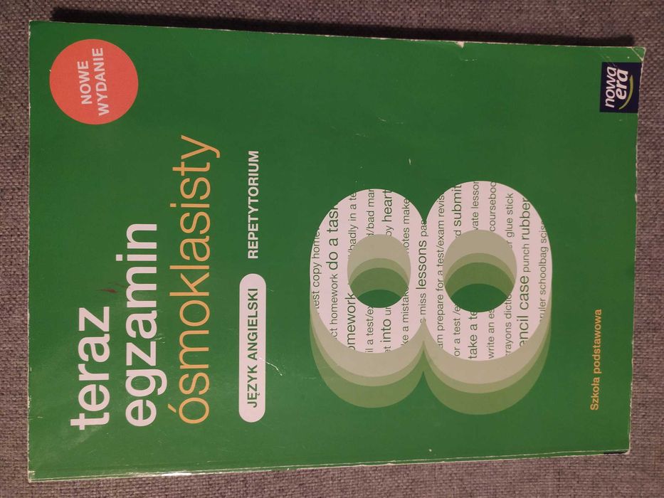 Teraz egzamin ósmoklasisty. Język angielski. Repetytorium.