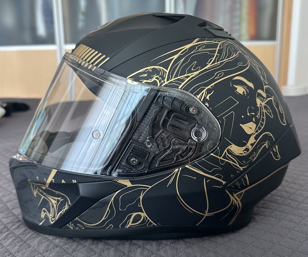 Capacete Airoh Valor Titan Matt